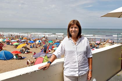 Patricia Bullrich, de recorrida por Mar del Plata