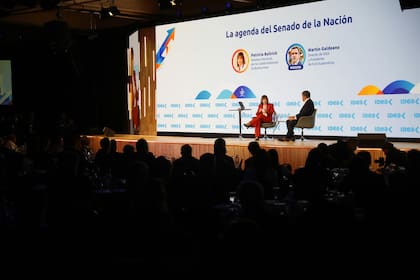 Patricia Bullrich dialogó con Martín Galdeano, director de IDEA y presidente de Ford