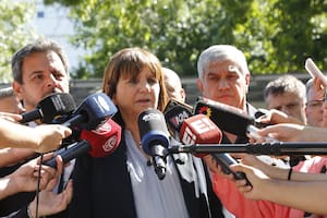 Patricia Bullrich dio una conferencia en el Churruca, el hospital en el que murió Umma