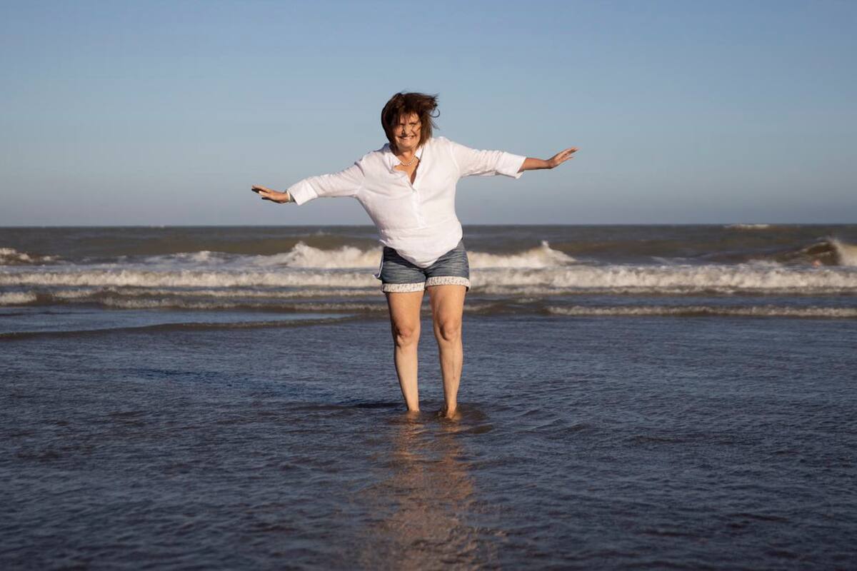 Patricia Bullrich en Pinamar
