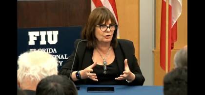 Patricia Bullrich, en Miami