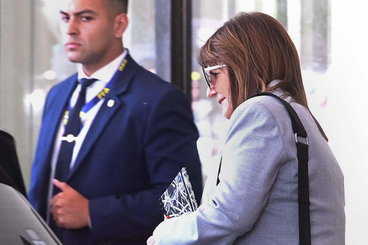 Patricia Bullrich en el Hotel Libertador