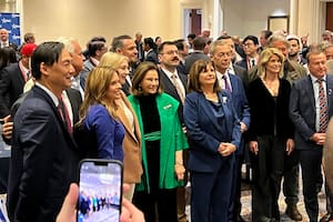 Patricia Bullrich, en el inicio del foro conservador CPAC, en Estados Unidos