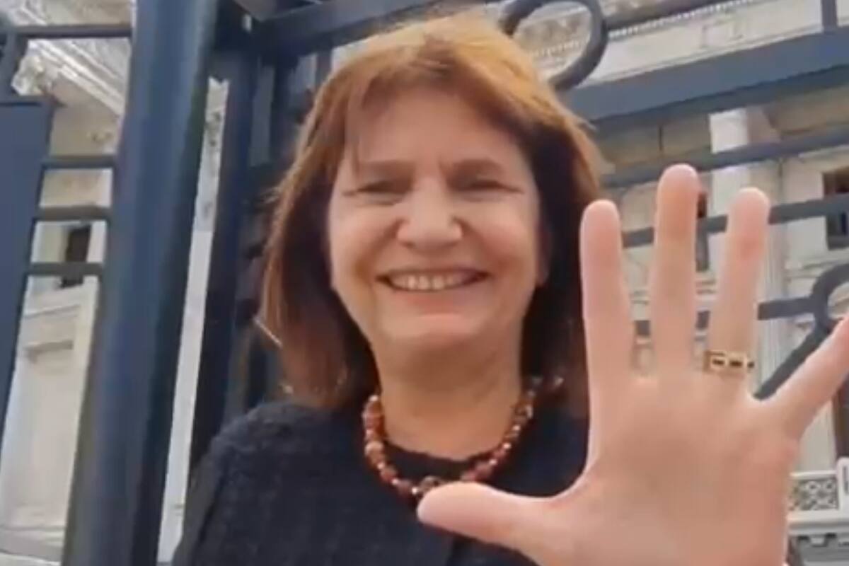 Patricia Bullrich en el video de campaña