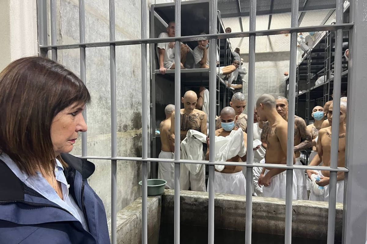 Patricia Bullrich en la cárcel más grande de América