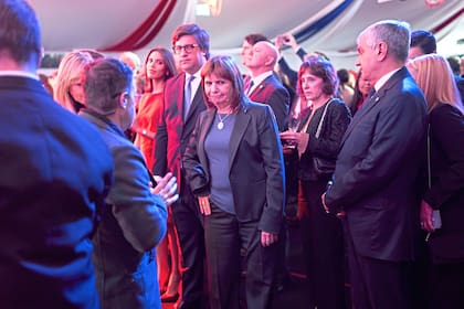 Patricia Bullrich, en la embajada de Estados Unidos