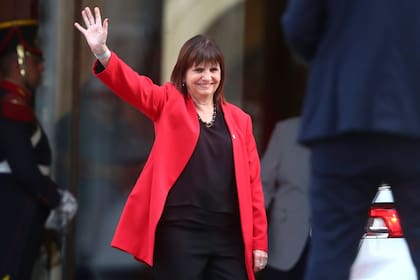Patricia Bullrich, en la jura de Gerardo Werthein