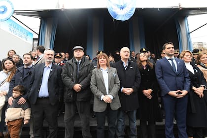 Patricia Bullrich, en un acto en La Matanza