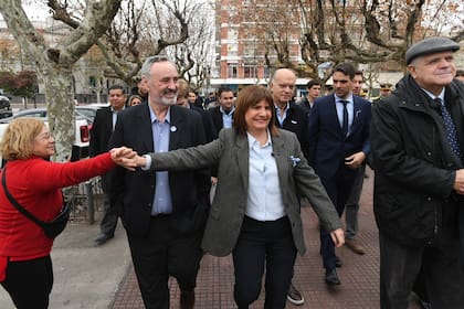 Patricia Bullrich encabezó un acto por el 9 de julio en La Matanza