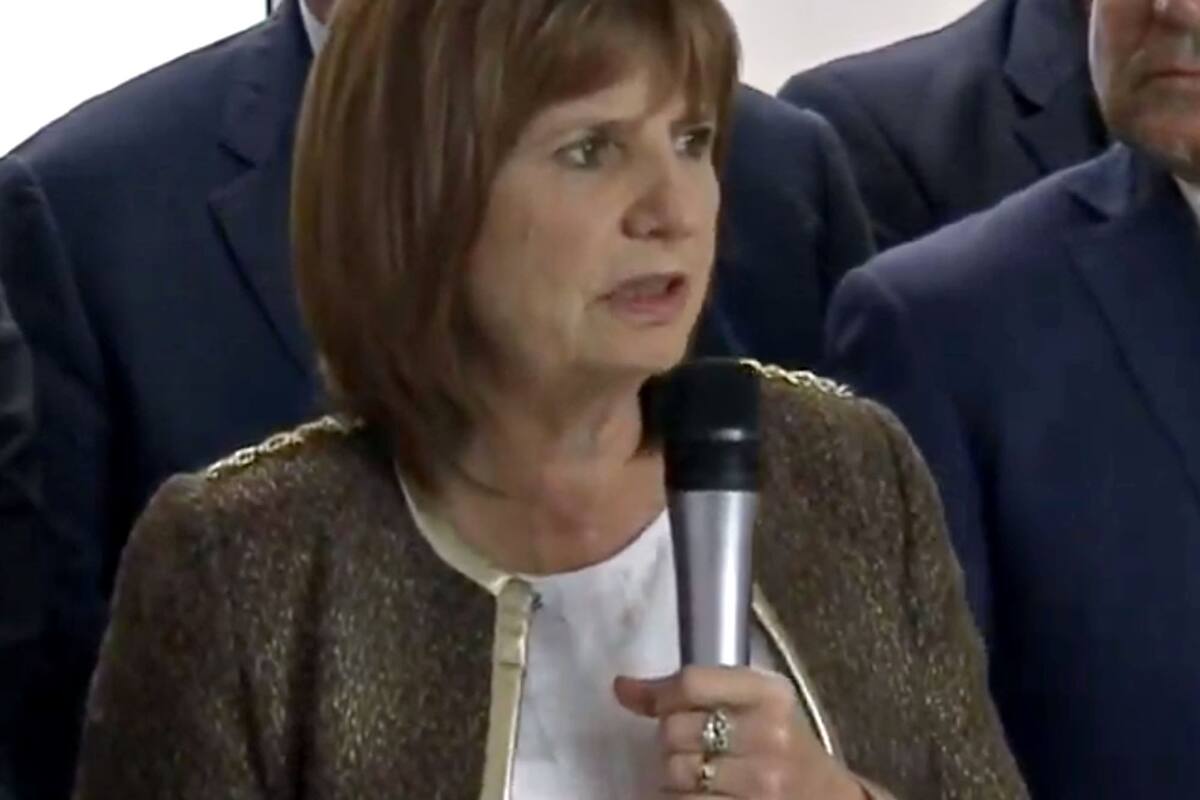 Patricia Bullrich habla sobre los detenidos por el ataque al diputado y su asesor