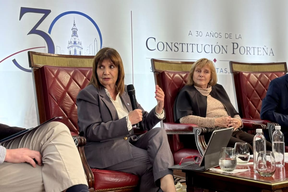 Patricia Bullrich, jefa del bloque de senadores libertarios