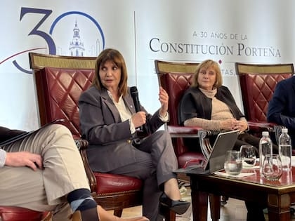 Patricia Bullrich, jefa del bloque de senadores libertarios