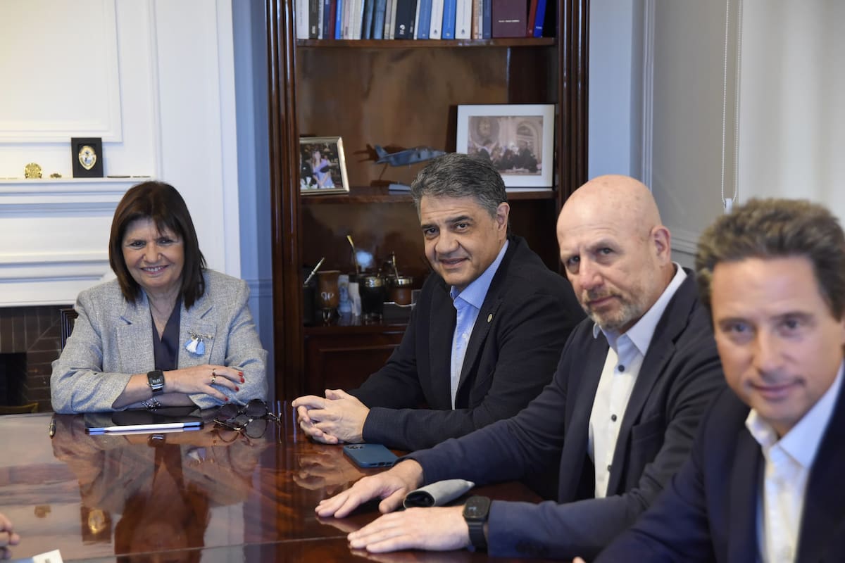 Patricia Bullrich, Jorge Macri, Waldo Wolff y Gabriel Sánchez Zinny