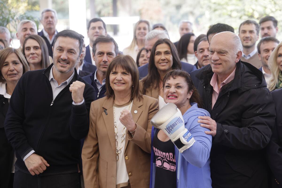 Patricia Bullrich junto a Luis Petri presentó a más de 300 candidatos de todo el país