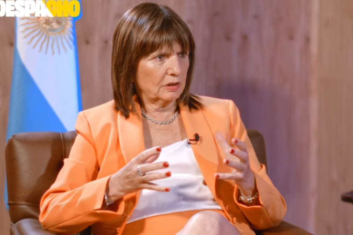 Patricia Bullrich, ministra de Seguridad