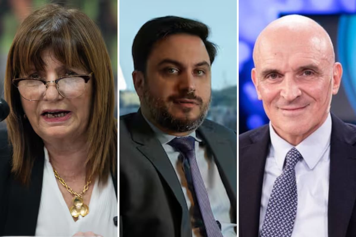 Patricia Bullrich, Ramiro Marra y José Luis Espert