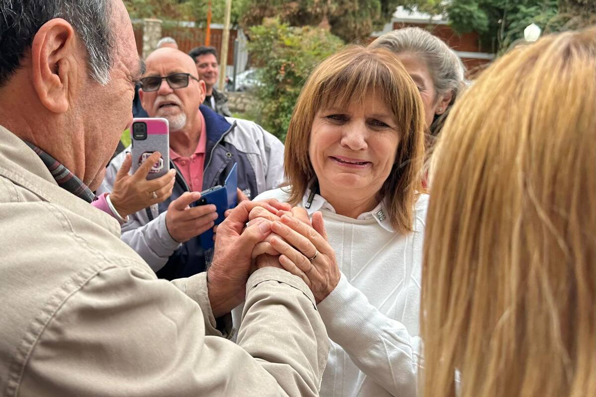 Patricia Bullrich recorrió La Rioja con los candidatos de Juntos por el Cambio