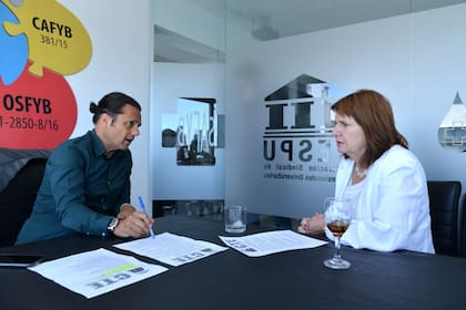 Patricia Bullrich relanzó la pata sindical de Pro