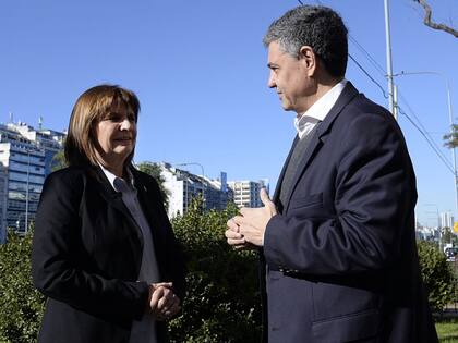 Patricia Bullrich se mostró con Jorge Macri en la ciudad de Buenos Aires