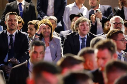 Patricia Bullrich y Milei