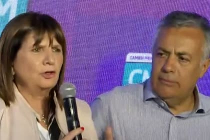 Patricia Bullrich y Alfredo Cornejo