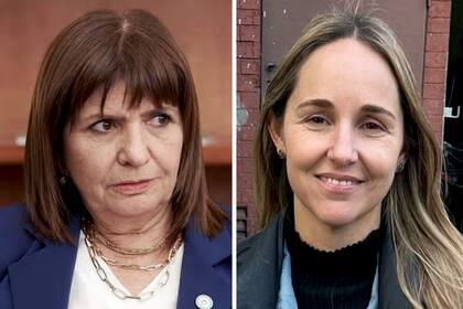 Patricia Bullrich y Clara Muzzio