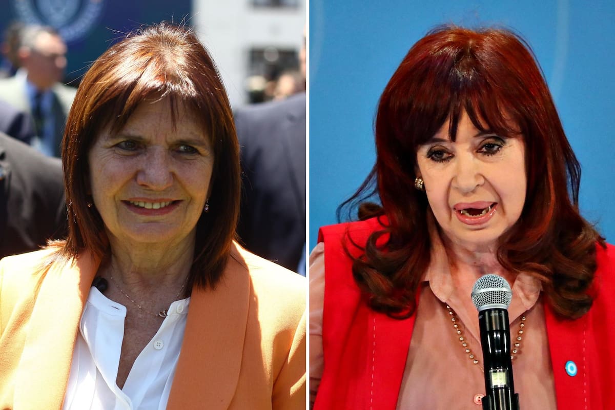 Patricia Bullrich y Cristina Kirchner