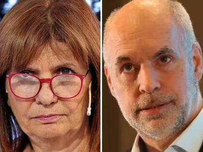 Patricia Bullrich y Horacio Rodríguez Larreta