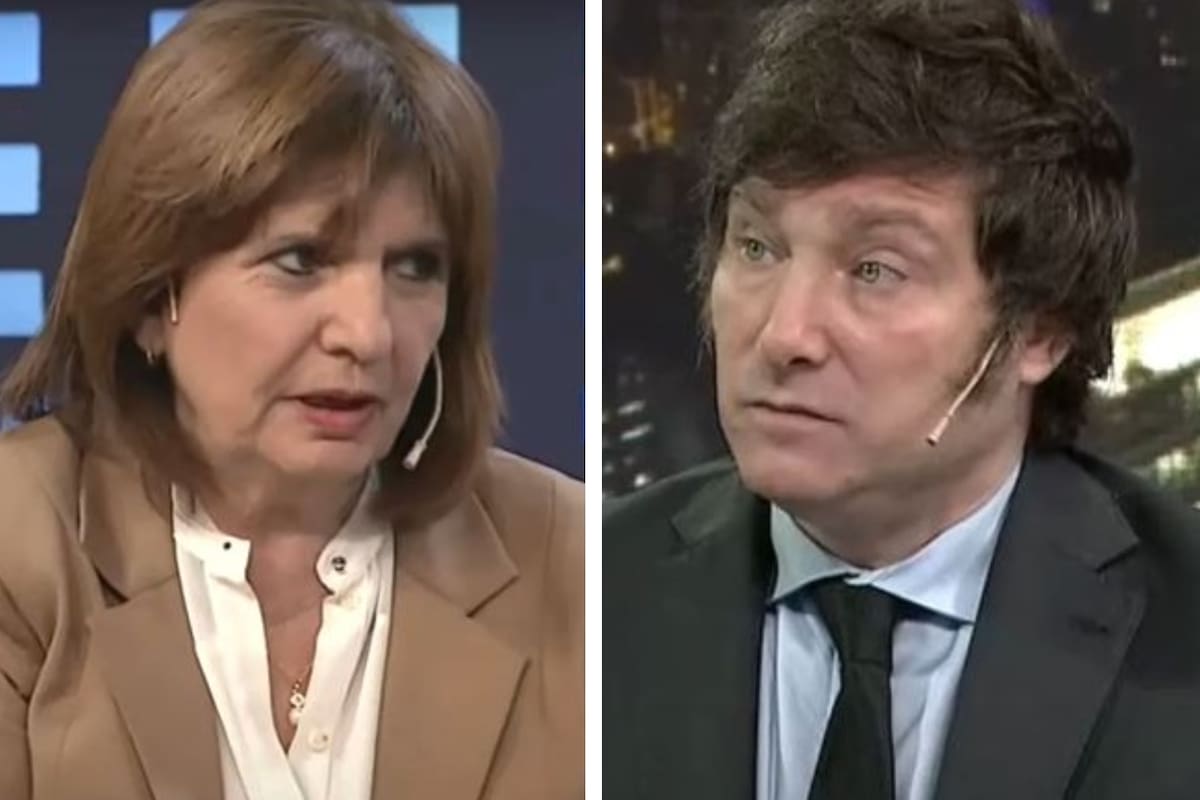 Patricia Bullrich y Javier Milei