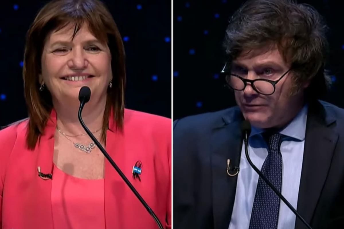 Patricia Bullrich y Javier Milei