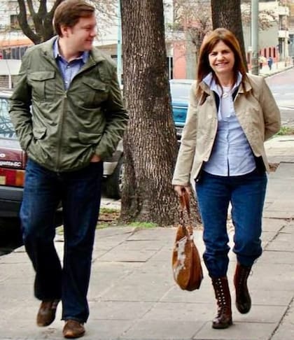 Patricia Bullrich y Juan Pablo Arenaza