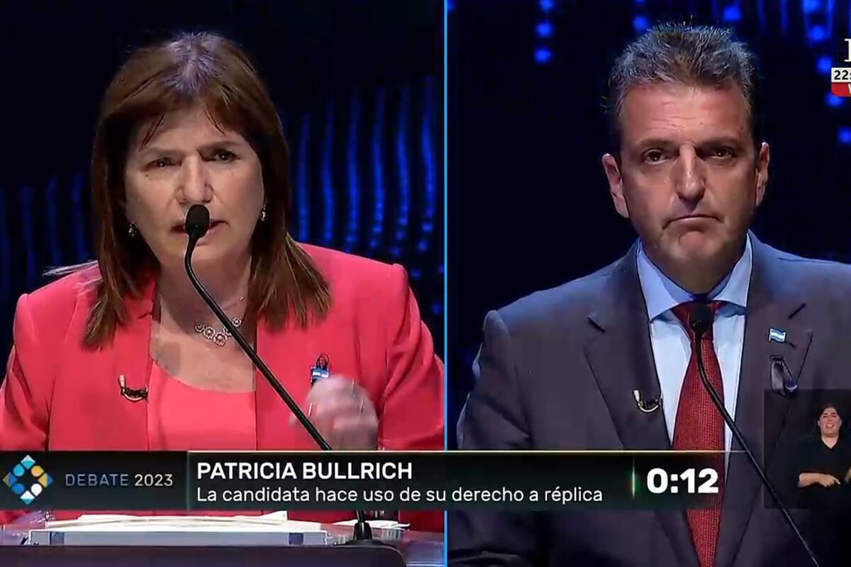 Patricia Bullrich y la chicana que dirigió a Sergio Massa