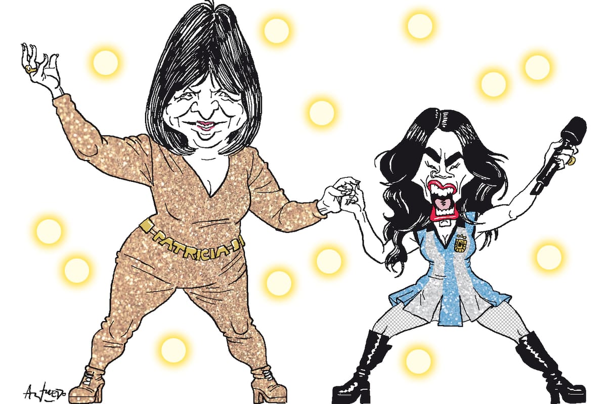 Patricia Bullrich y Lali Espósito