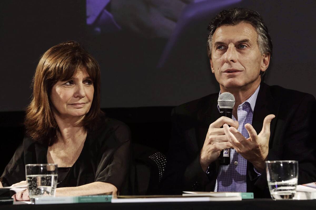 Patricia Bullrich y Mauricio Macri