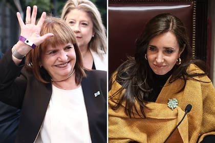 Patricia Bullrich y Victoria Villarruel