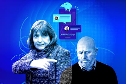 Patricia Bullrich y Waldo Wolff