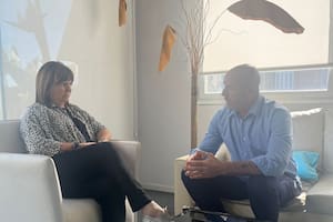 Patricia Bullrich y Waldo Wolff, quien fue confirmado por Jorge Macri como su próximo ministro de Seguridad, se mostraron juntos esta tarde
