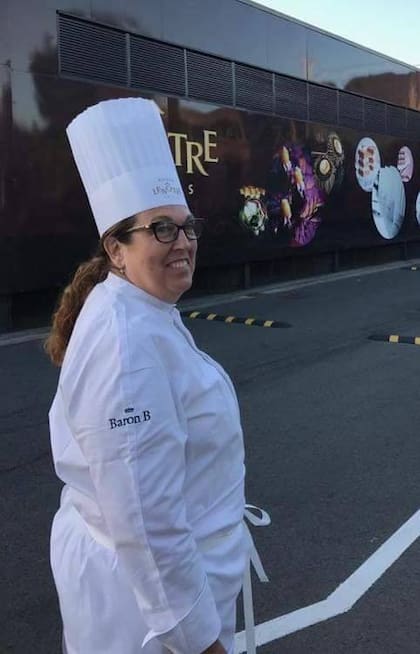 Patricia Courtois, invitada a Francia por Baron B que le otorgó el Grand Prix en 2018.