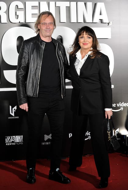 Patricia Echegoyen y su marido Rodrigo Prado