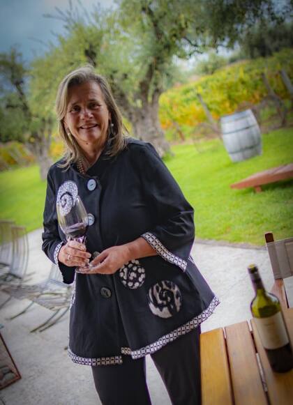 Patricia Ortiz, propietaria de la bodega mendocina Tapiz