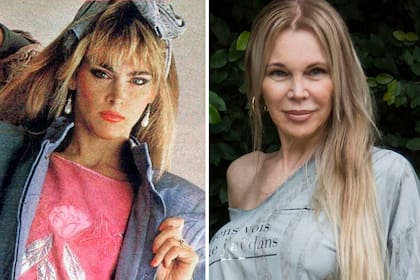 Patricia Saran en la década de los '80 dedicada al modelaje y en la actualidad busca su lugar en el mundo de la música