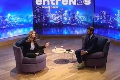 Patricia Viggiano dialogó con Tomás Dente en Entre Nos, el programa que tiene el periodista en Net TV