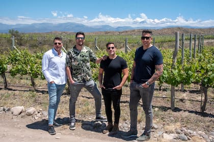 Patricio Albacete, Eusebio Guiñazú y Julio Farías tienen una línea de vinos junto a Manuel Carizza. Todos exPumas