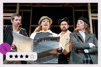 Patricio Aramburu, Vanesa Maja, Santiago Gobernori y Valeria Lois