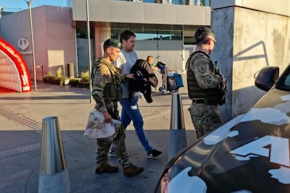 Patricio Carey, detenido en Ezeiza tras su arribo, el 7 de diciembre pasado