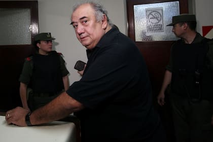Patricio Gorosito, en noviembre de 2015, al ser enviado a su casa, de Arroyo Seco, a cumplir en prisión domiciliaria los 19 años de cárcel por el caso Carbón Blanco
