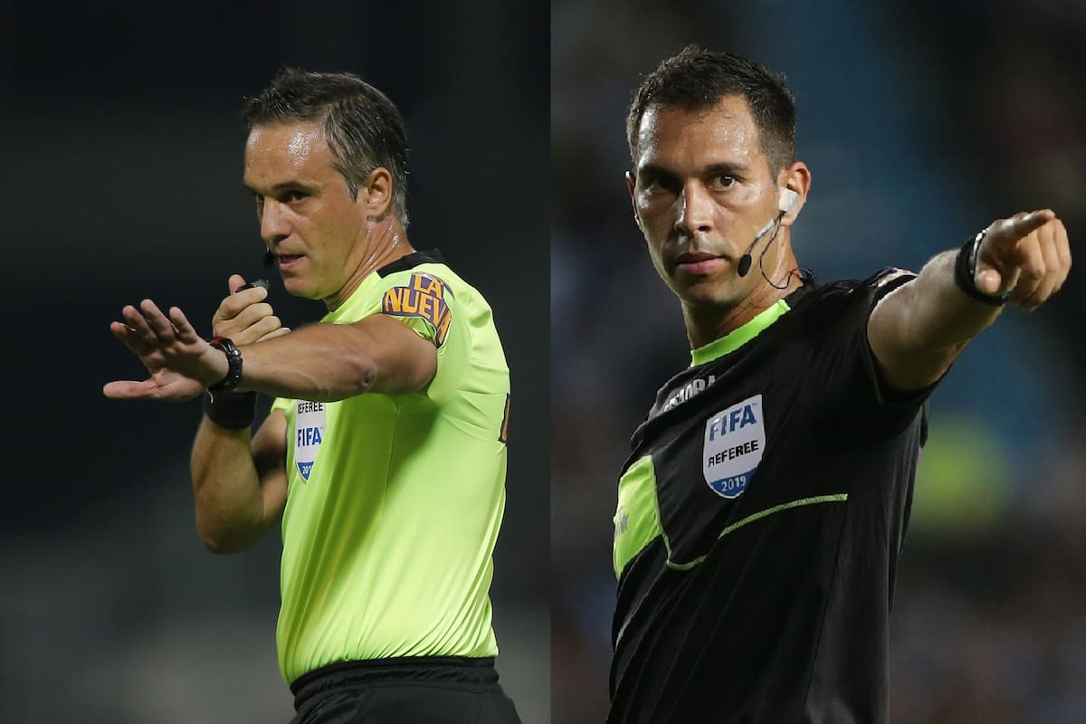 Patricio Loustau y Facundo Tello, los responsables de la definición de la Superliga desde el lado arbitral