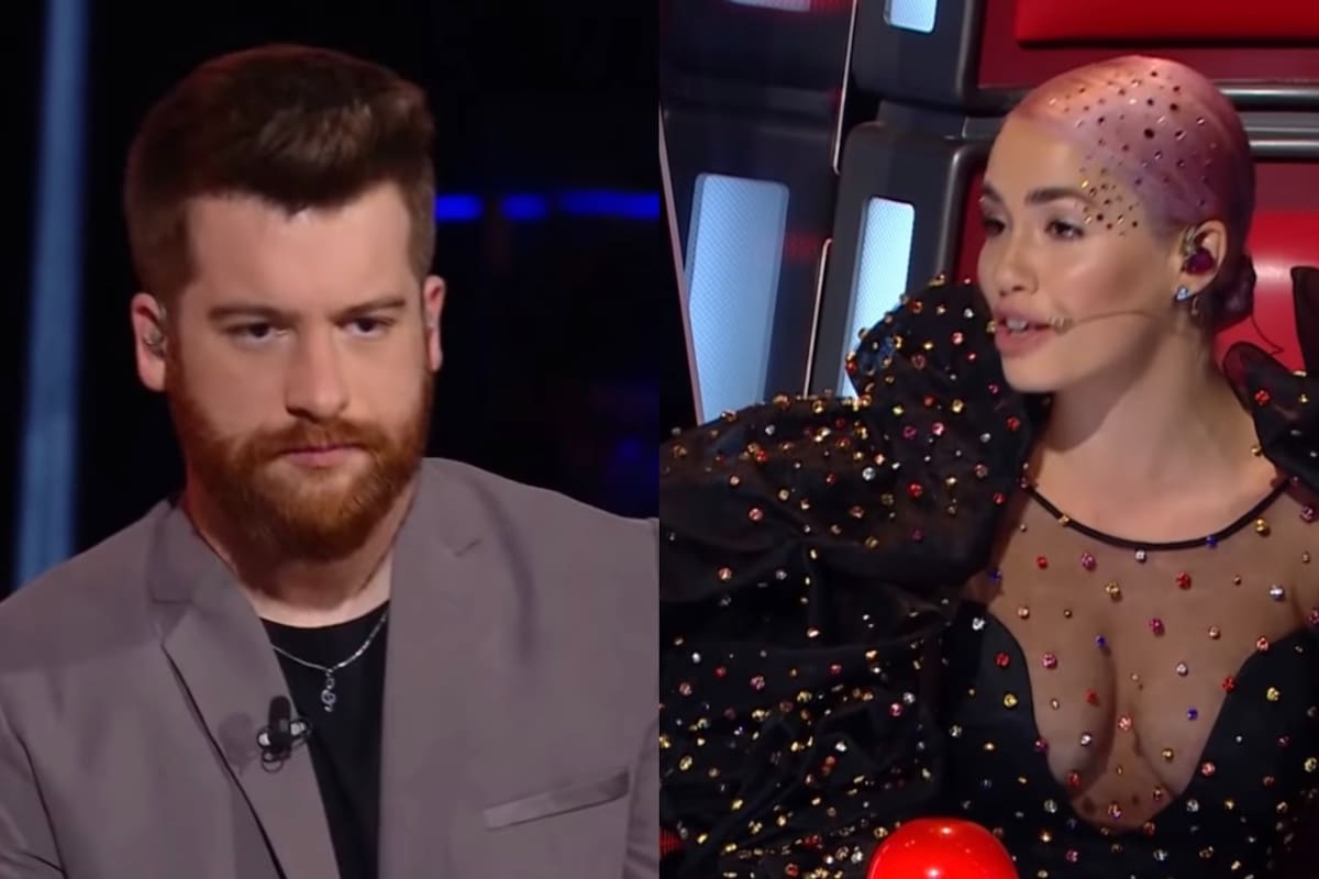 Patricio tuvo un momento romántico con Lali durante el reality. Fuente: Telefe