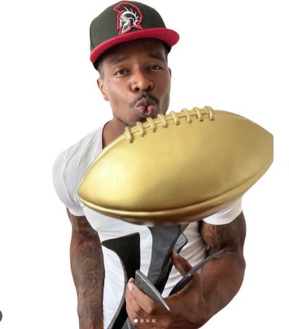 Patrick Blackwood es influencer y jugador de futbol americano (Instagram/@iampartrickblackwood)