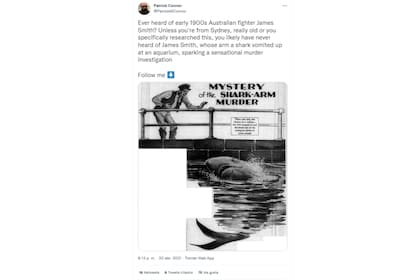 Patrick Connor recordó la historia a través de un hilo de Twitter